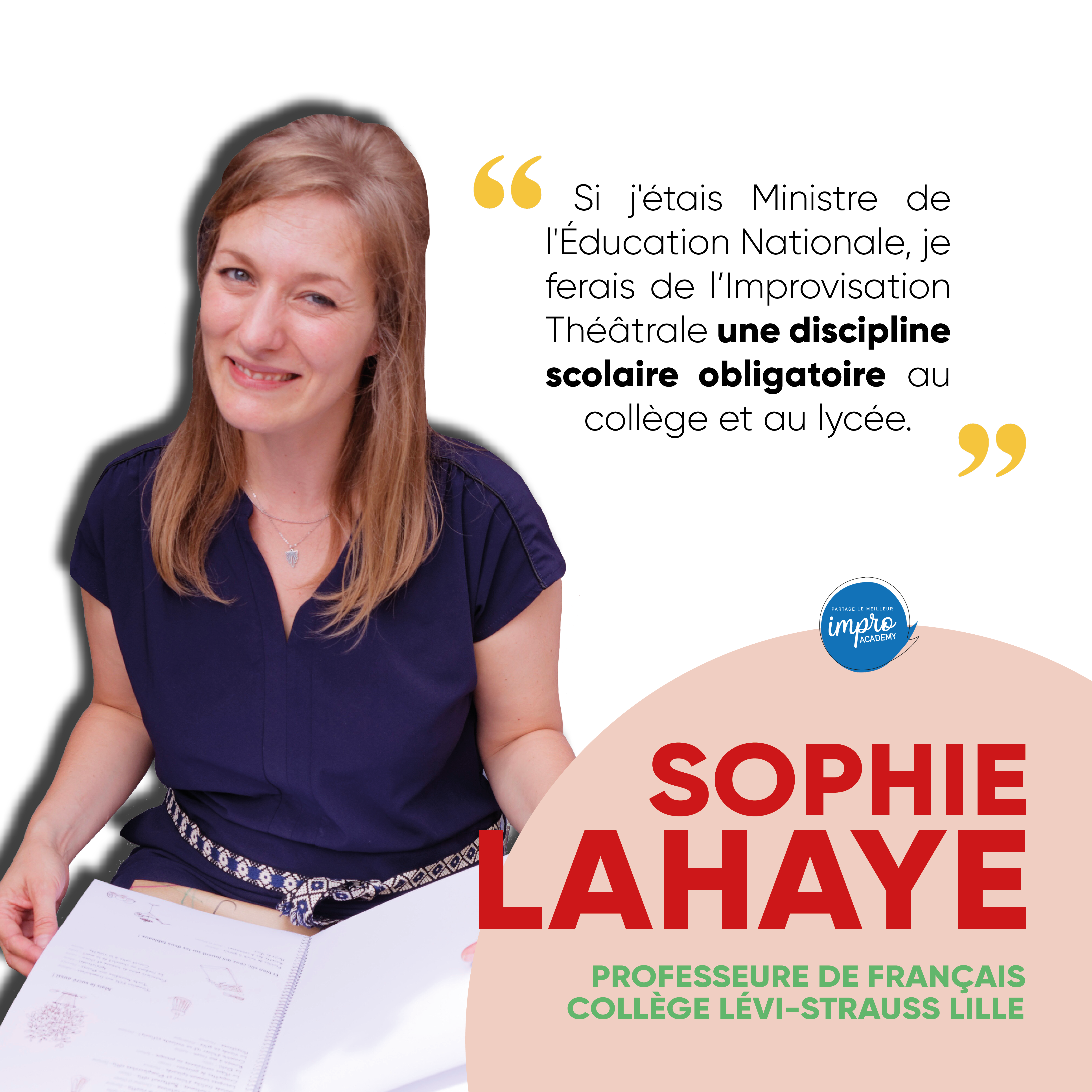 Témoignage #1 - Sophie Lahaye